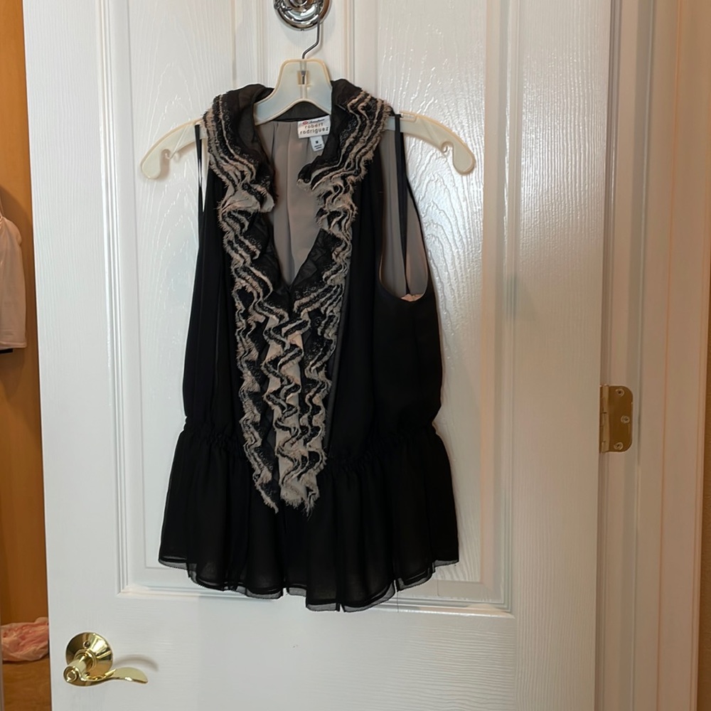 - Neiman Marcus, Robert Rodriguez, sleeveless top